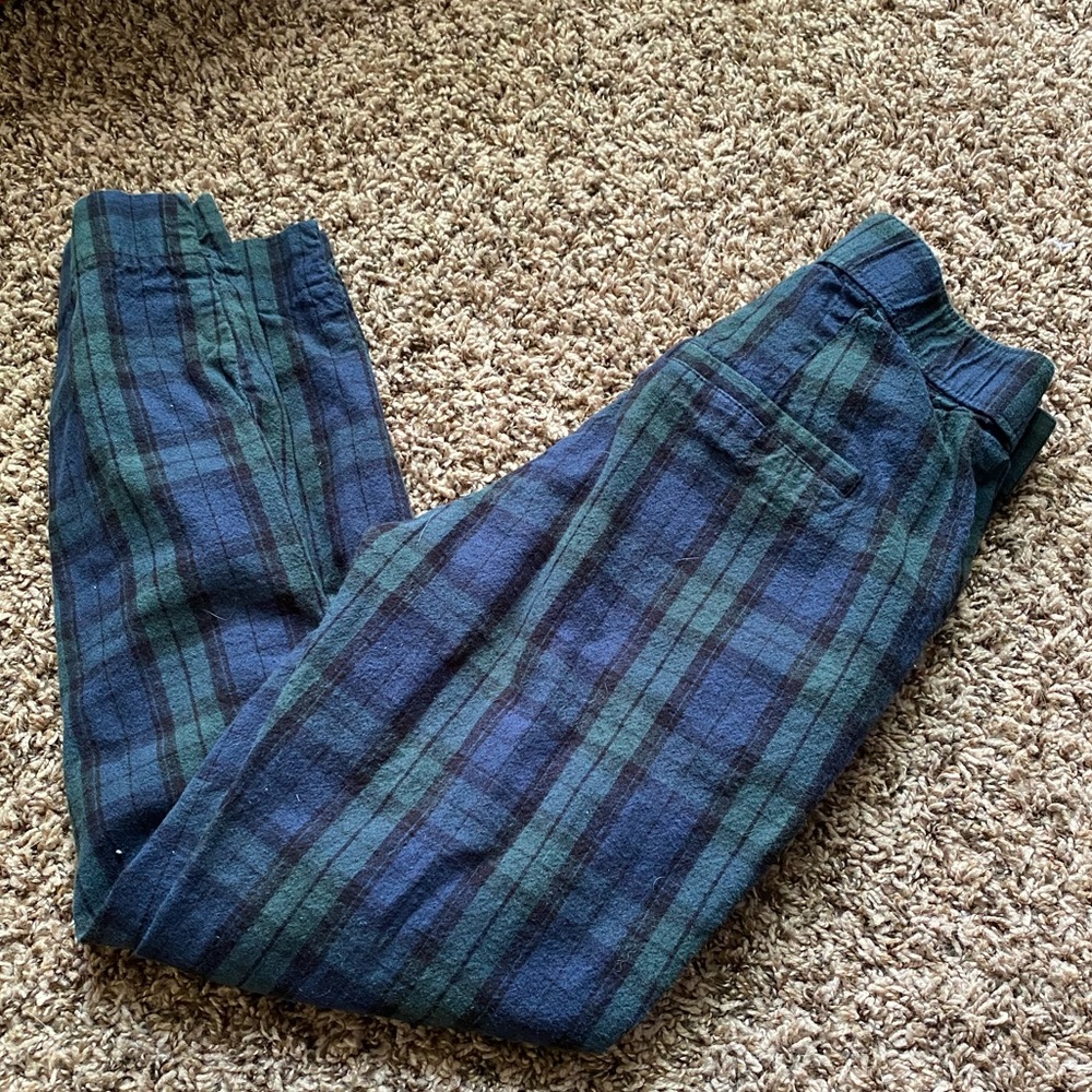plaid pants